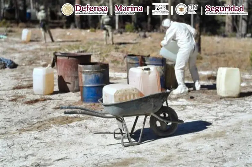 Golpe al crimen organizado capturan a generador de violencia en Jalisco y aseguran laboratorio en Durango