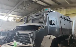 Así son los “monstruos”: los carros blindados del crimen organizado hallados en Michoacán