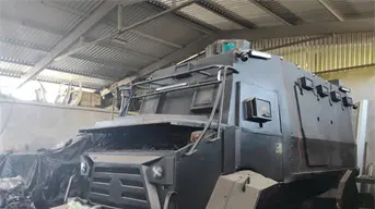 Así son los “monstruos”: los carros blindados del crimen organizado hallados en Michoacán