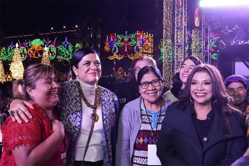 Festival Luces de Invierno 2025-2026 de la CDMX.. Foto: Cortesía