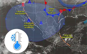 Frente frío 23 llegará a México este 21 de diciembre: ¿Qué estados afectará?