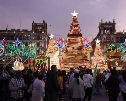 Gran inauguraci&oacute;n del Festival de Luces de Invierno 2025 en la CDMX; habr&aacute; conciertos gratuitos