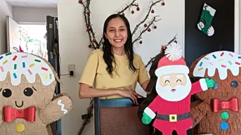 Arte que vibra en Culiacán: María Fernanda convierte el cartón en alegres recuerdos