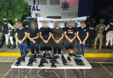Sube el n&uacute;mero de criminales detenidos y encarcelados relacionados con hechos violentos en Sinaloa