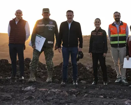 Sheinbaum supervisa el avance del 8% en la construcci&oacute;n del Tren M&eacute;xico-Quer&eacute;taro