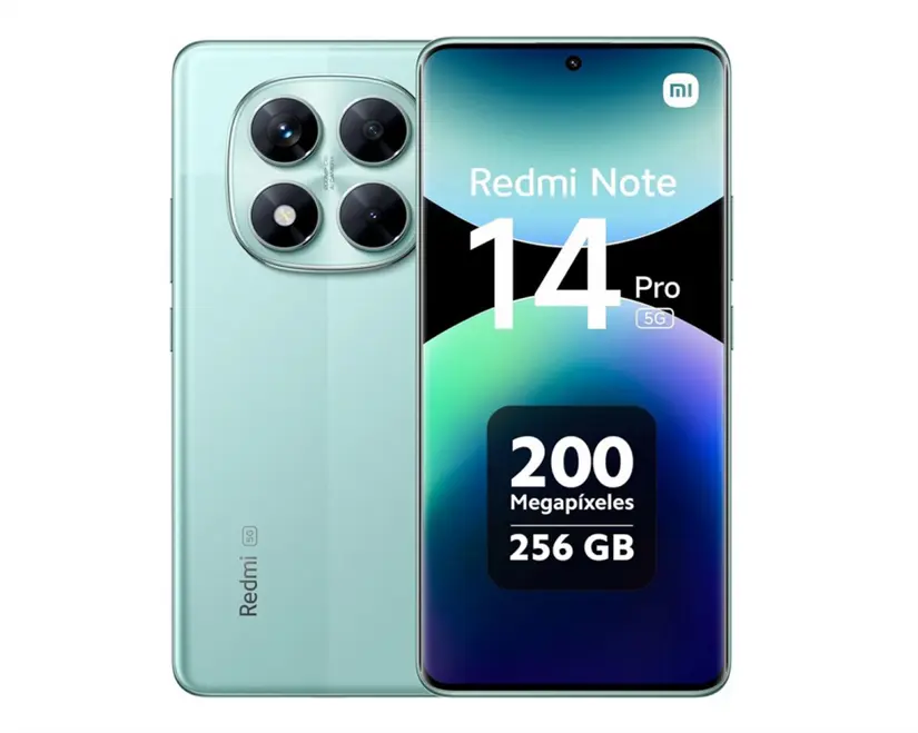 Xiaomi Redmi Note 14 Pro cierra con el mejor precio del año. Foto: Cortesía