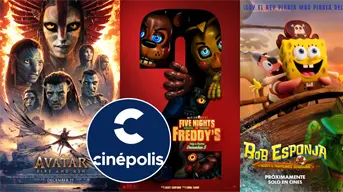 Desde Bob Esponja hasta Five Nights at Freddy´s; la cartelera de Cinépolis en diciembre
