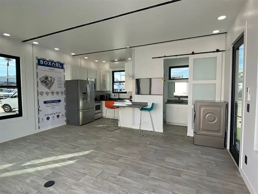 Casa prefabricada de Elon Musk. Foto: Cortesía