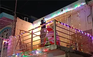 Culiacán se llena de magia, los vecinos de Barrancos iluminan sus casas y reavivan el espíritu navideño