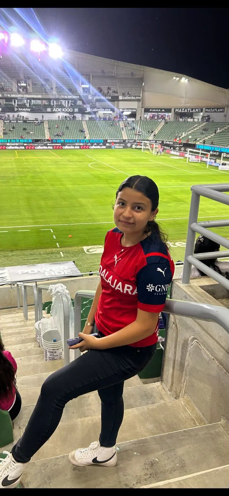 La futbolista cuenta con experiencia en competencias nacionales de CONADE, con una medalla de plata y dos de bronce.