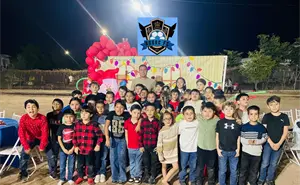 Niños de Rasac FC de Culiacán, disfrutan su posada navideña en Alturas del Sur