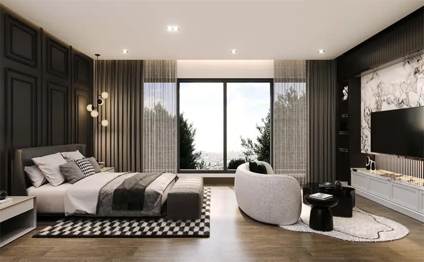 El hogar destaca por sus grandes espacios de lujo. Foto: Cortesía. 