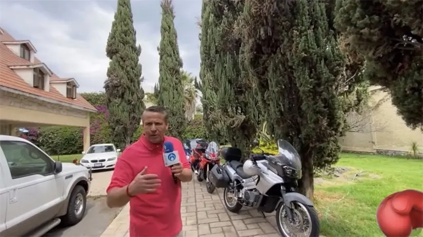 La lujosa mansión de Alfredo Adame se encuentra en la colonia Lomas de Tepepan. Foto: Cortesía.