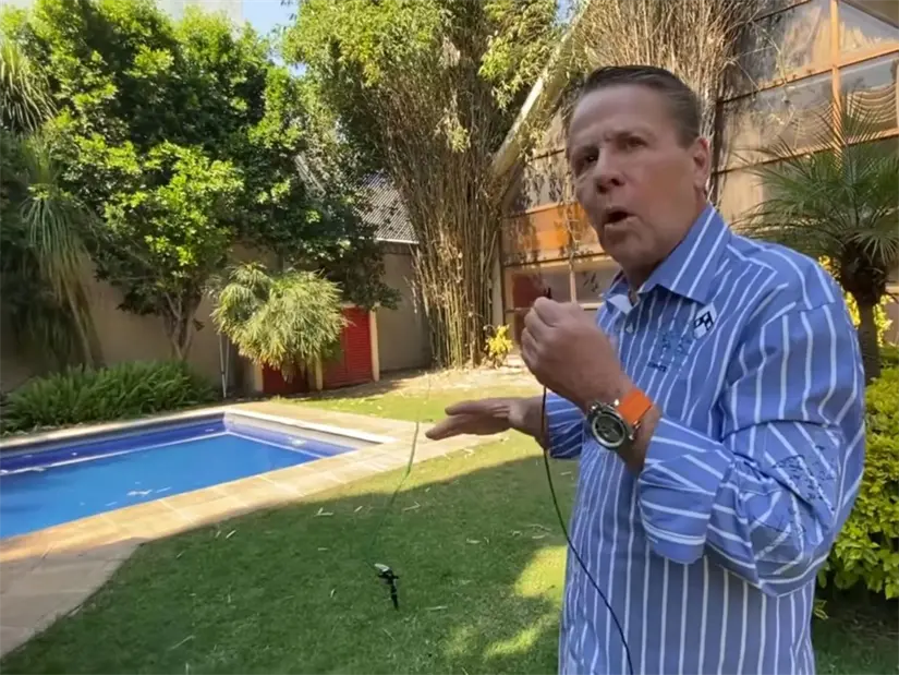 Así es la mansión de lujo de Alfredo Adame. Foto: Somos Virales