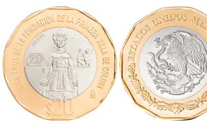 ¿Cómo será la moneda de 20 pesos que saldrán en 2026?