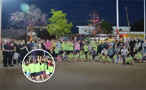 La magia de la Navidad ilumina la Unidad Deportiva 21 de Marzo en Culiacán