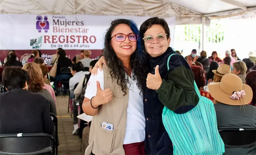 Las beneficiarias de la Pensión de Mujeres Bienestar recibirán alrededor de 3 mil 108 pesos. Foto: Cortesía