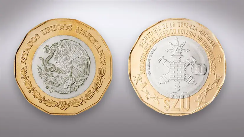 La nueva moneda de 20 años podrá llegar durante el segundo trimestre del 2026. Foto: Cortesía. 
