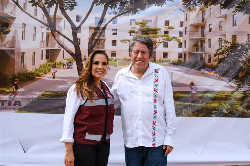 Nuevas Viviendas para el Bienestar en Quintana Roo. Foto: Cortesía