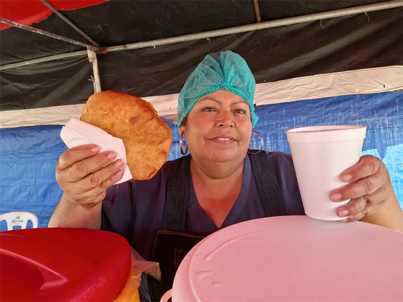 Myrna, ejemplo de tenacidad: siete hijos, mil oficios y un corazón que nunca se quiebra. Foto: Juan Madrigal