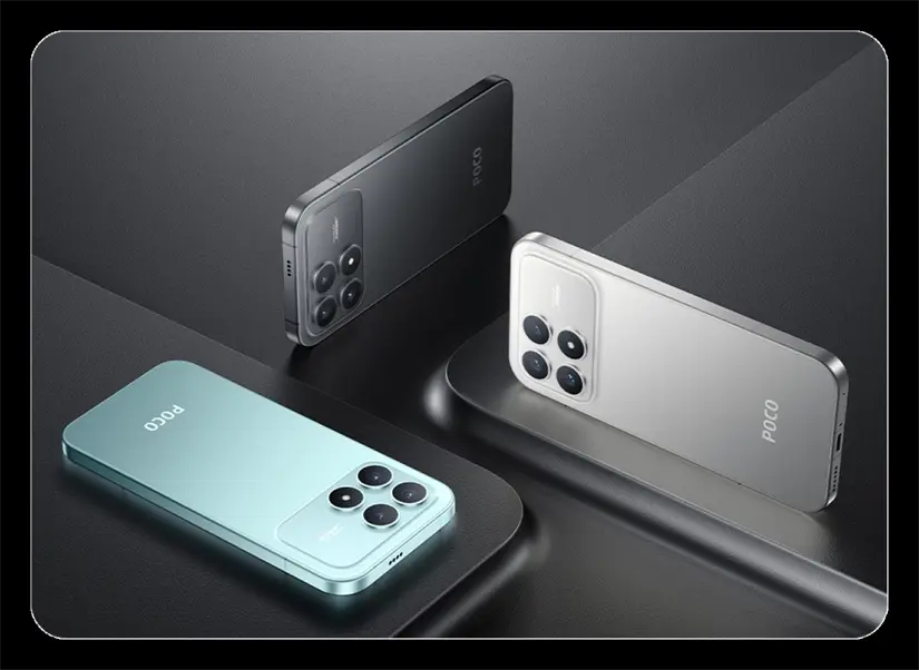 Xiaomi Poco F8 Pro con batería de 6,210 mAh y carga rápida 100W. Foto: Cortesía