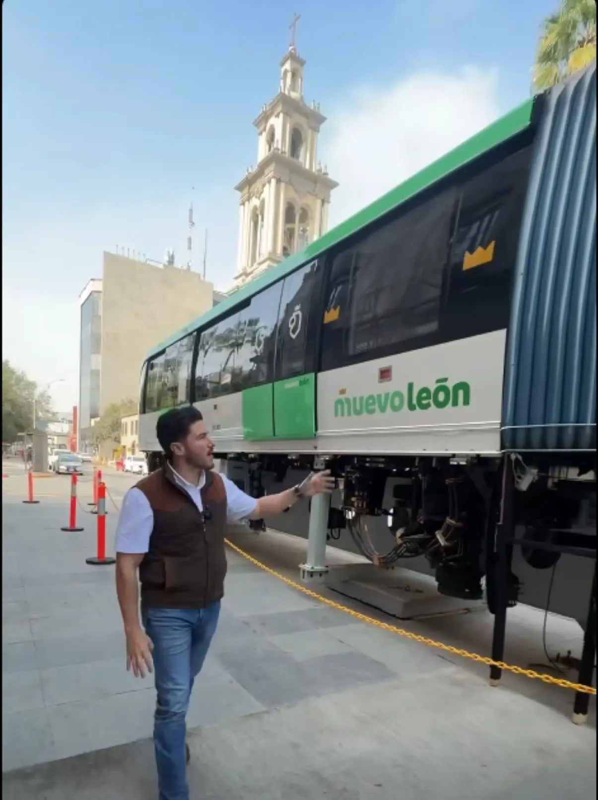 Características de los trenes que llegarán a Monterrey. Foto: Cortesía