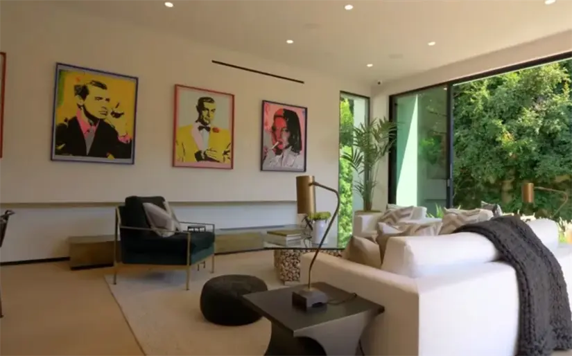 Casa de Diego Boneta en West Hollywood. Foto: cortesía.