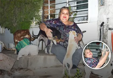 &Aacute;ngel de los que no tienen voz: Cinthya Bejarano convierte ronroneos y ladridos en esperanza en la colonia Buenos Aires en Culiac&aacute;n