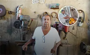 Don Polo Tapia: el maestro que nació sin escuela, pero con ingenio transformó el metal en Culiacán