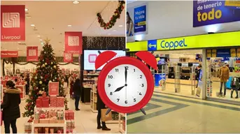 Horario de Liverpool y Coppel para el 24, 25 y 31 de diciembre y 1 de enero