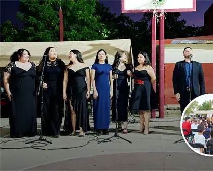 TAOS ofrece un concierto hist&oacute;rico y lleno de armon&iacute;a al aire libre en la colonia Emiliano Zapata en Culiac&aacute;n