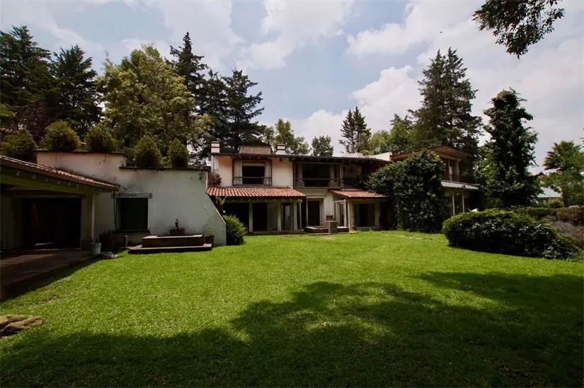 Exterior de la residencia de Paty Chapoy. Foto: Cortesía