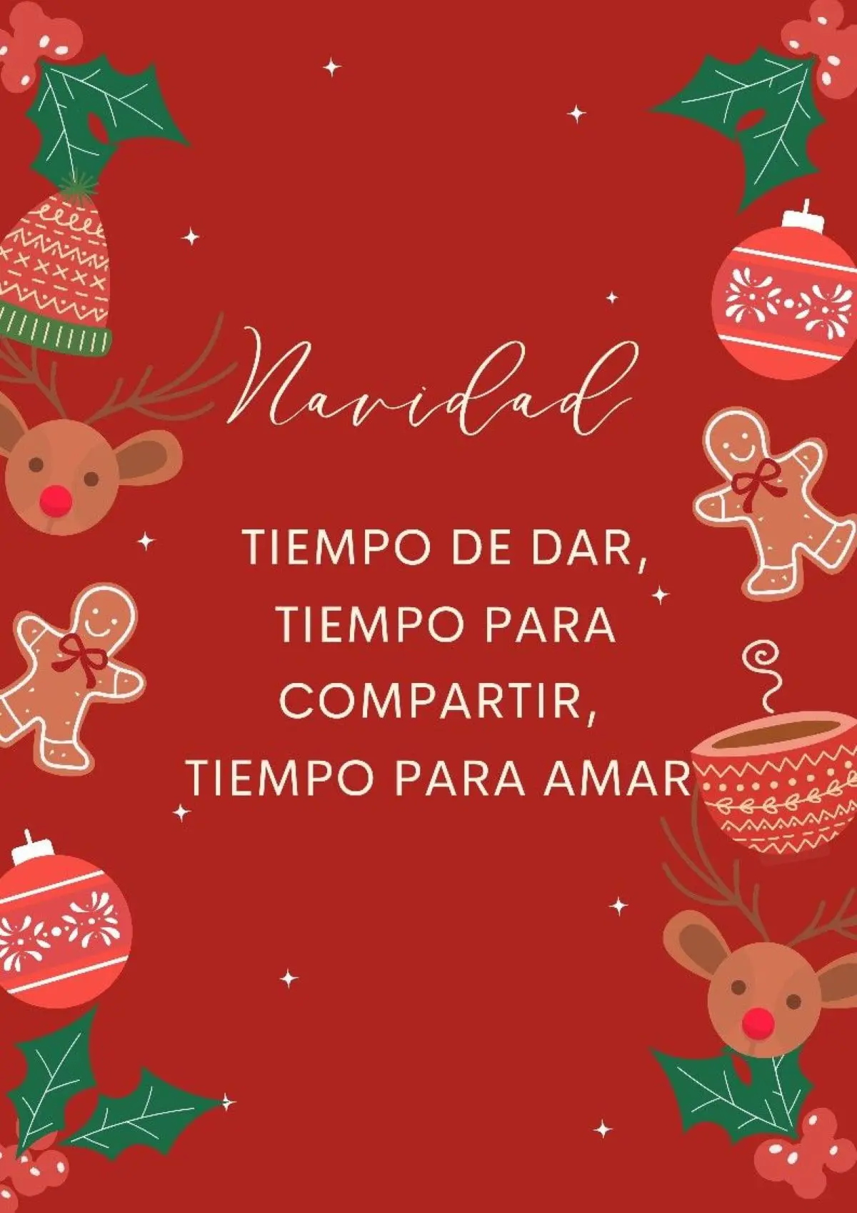 Frases lindas para dedicar a papá y a mamá en Navidad. Foto:Pinterest