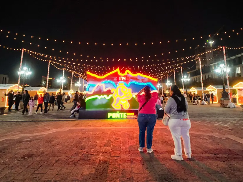 Horarios de la Macro Navidad 2025. Foto: Cortesía