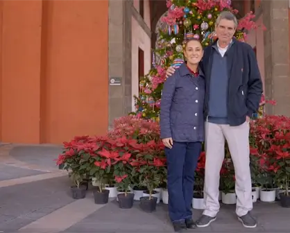 Presidenta Sheinbaum desea feliz Navidad a todas las familias mexicanas