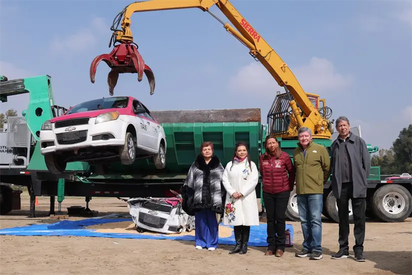 Comienzan sustitución de transporte público en en la CDMX, Foto: Cortesía