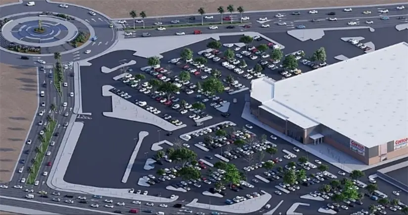 La inversión para esta nueva sucursal de Costco es de aproximadamente 100 millones de dólares. Foto: cortesía.