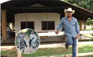 Lejos de la fama y el escenario; Así es la mansión de Julión Álvarez