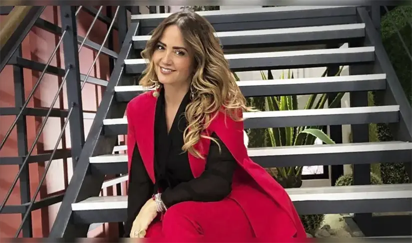 Así luce la casa de Andrea Legarreta. Foto: Cortesía