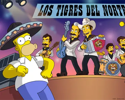 Los Tigres del Norte llegan a Los Simpson: &iquest;Cu&aacute;ndo y qu&eacute; canci&oacute;n tocar&aacute;n?