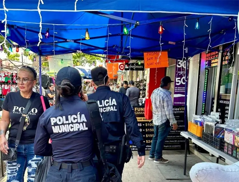 Operativo anti pirotecnia en Culiacán. Foto: Cortesía