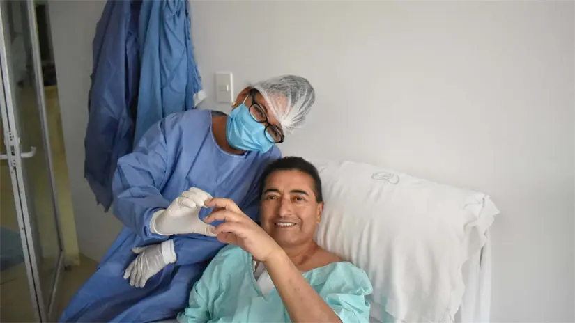 La enfermedad había dificultado la vida de Matías Hazael. Foto: Cortesía