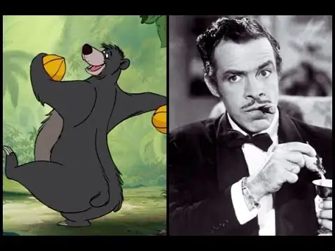 Tin Tan le dio vida al oso Baloo. Foto: Cortesía