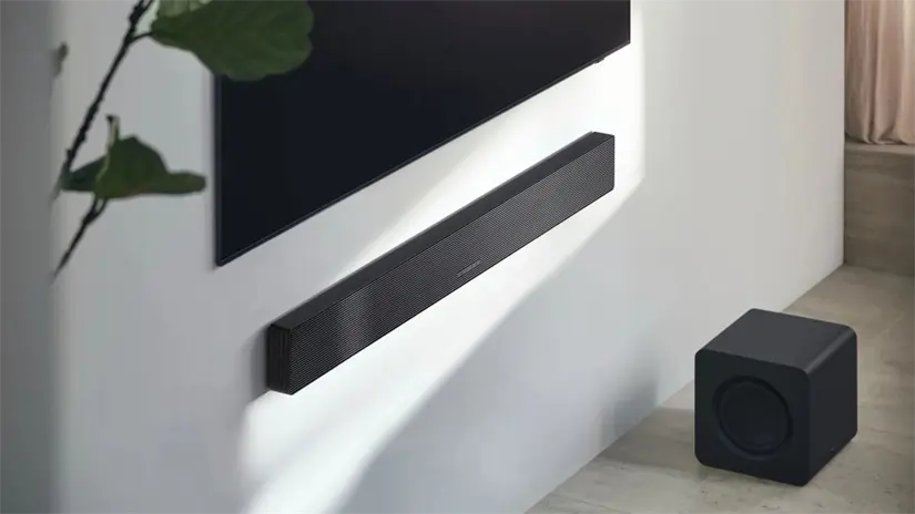 Barra de sonido Samsung HW-QS90H. Foto: Cortesía