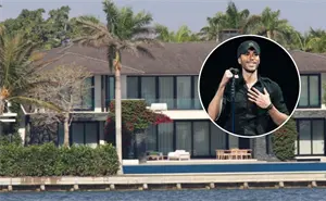 Así es la mansión donde vive el cantante Enrique Iglesias y su familia