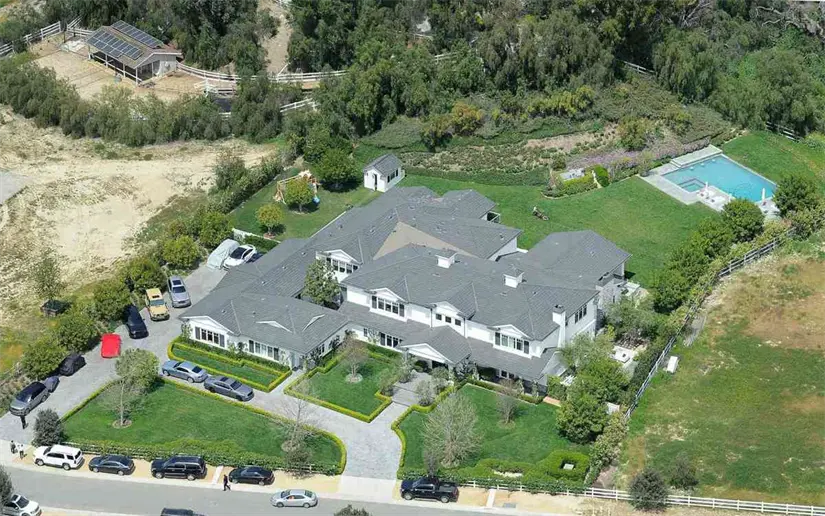 La famosa Kylie Jenner posee una lujosa mansión en California. Foto: Cortesía. 