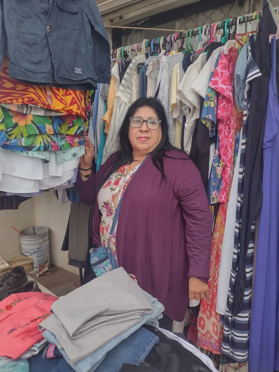 Sandra siempre ha sido una mujer trabajadora que busca la forma de progresar.