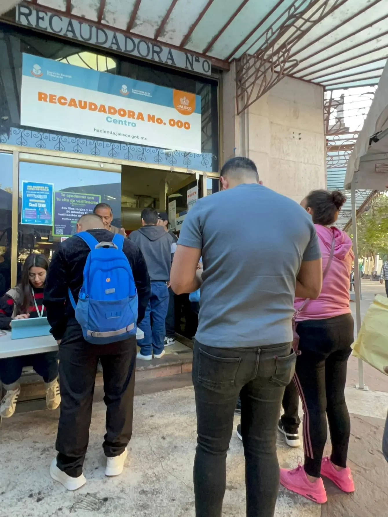 Cita para el canje de placas 2026 en Jalisco. Foto: Cortesía