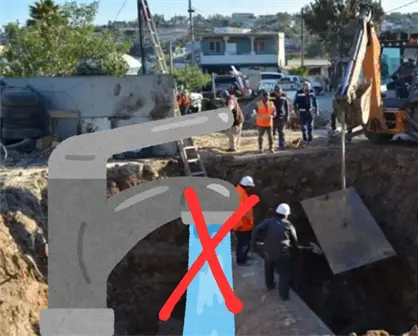 &iquest;Cu&aacute;ndo ser&aacute; el megacorte de agua en Tijuana y Rosarito que afectar&aacute; a m&aacute;s de 600 colonias?