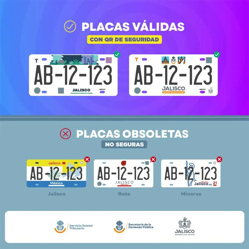Cuánto cuestan las placas en Jalisco para 2026. Foto: Cortesía